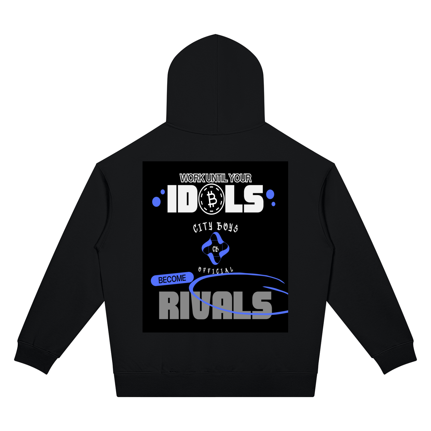 Unisex Oversized Drop Shoulder Hoodie